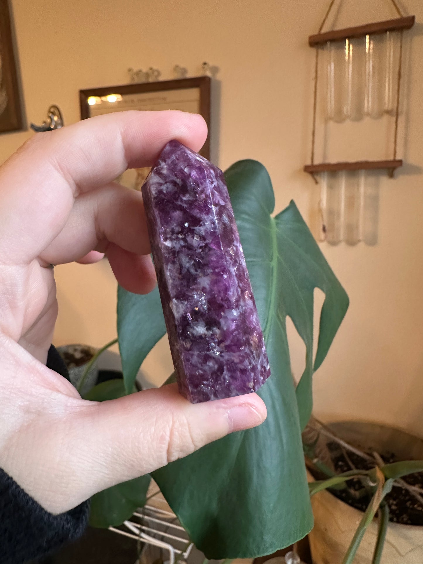 Lepidolite Tower