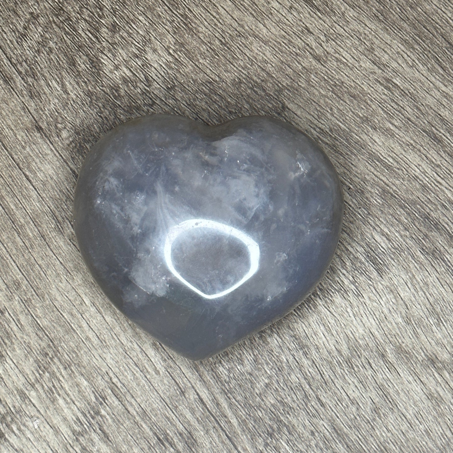 Lavender Rose Quartz Heart