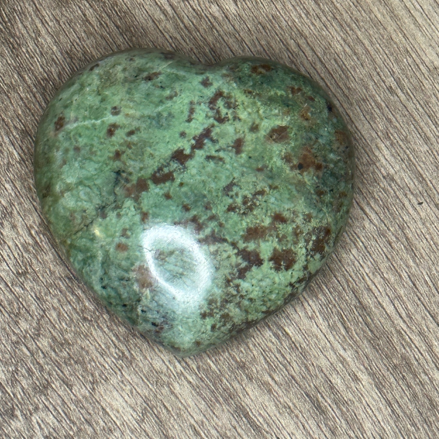 Green Opal Hearts