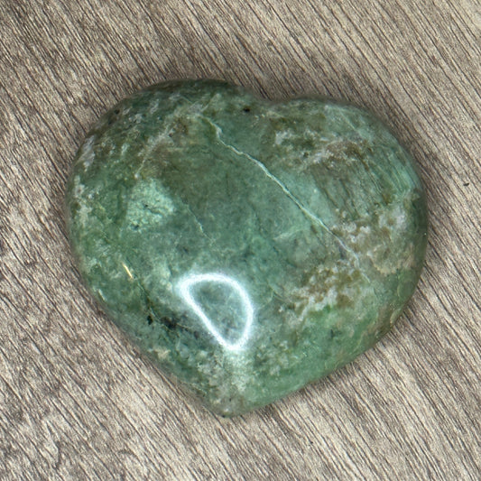 Green Opal Hearts