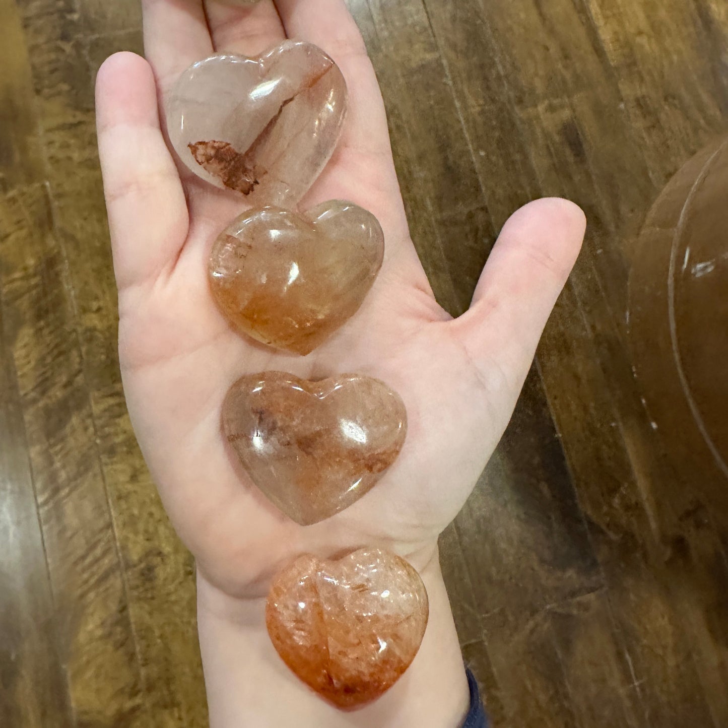 Fire Quartz Hearts