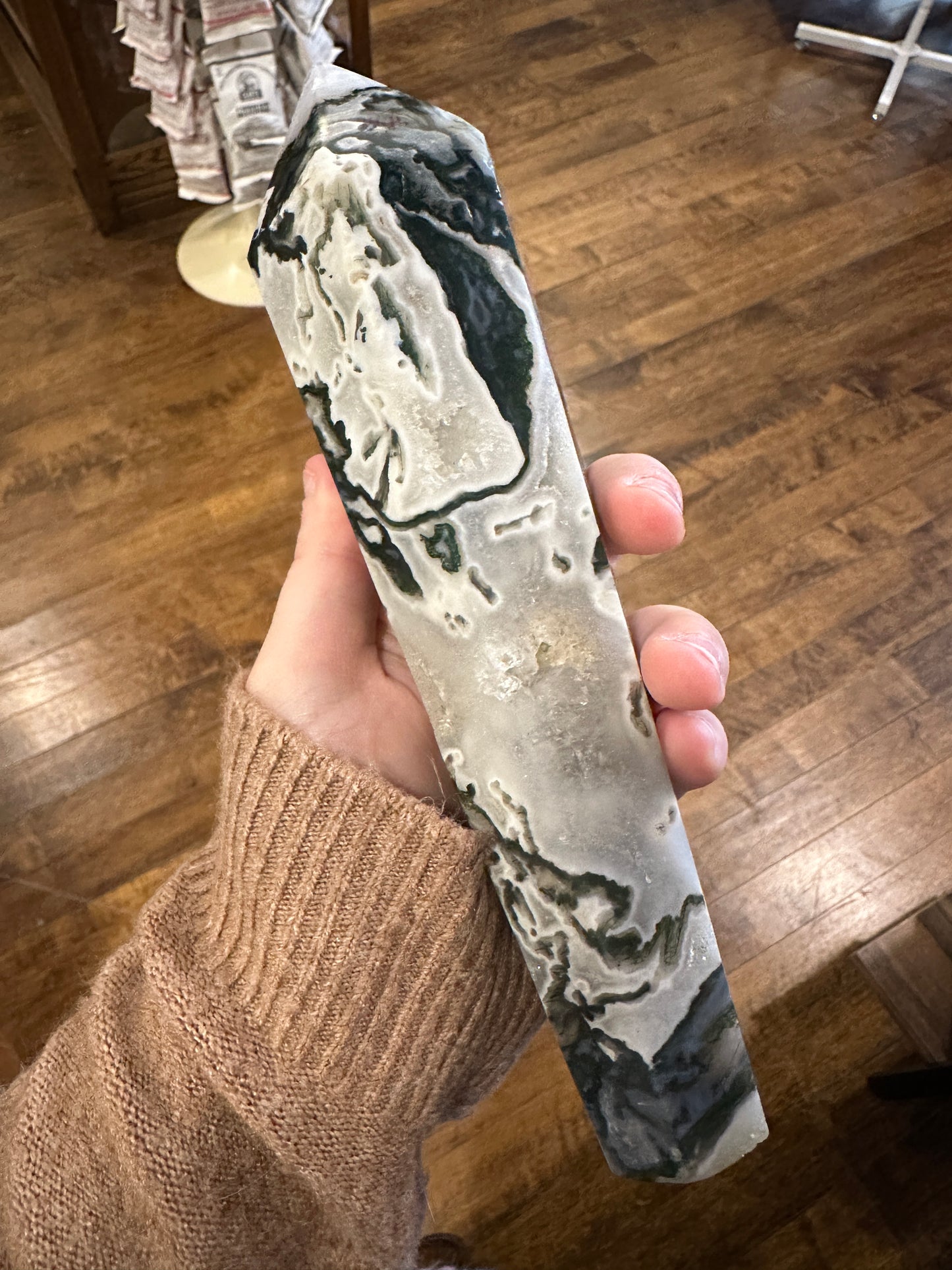 Moss Agate Wands